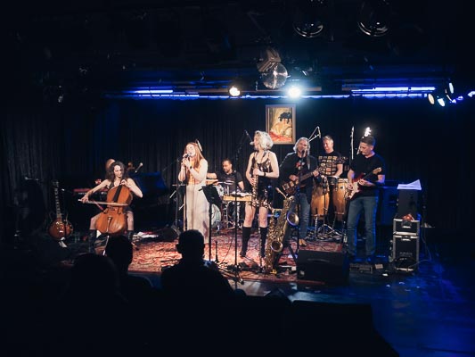  Savoy Truffle @ sparte4 — Saarbrücken, 20.02.2026 (Photo: Lara Neumann) — Christoph Brill, Sigrid Münchgesang, Thom Berger 