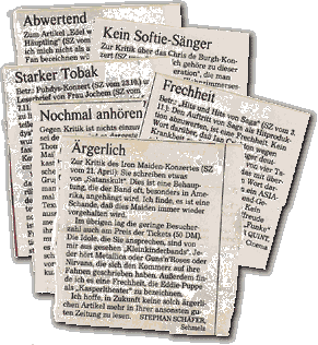 Zeitungsauschnitte