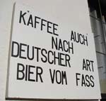 Kaffee auch nach deutscher Art